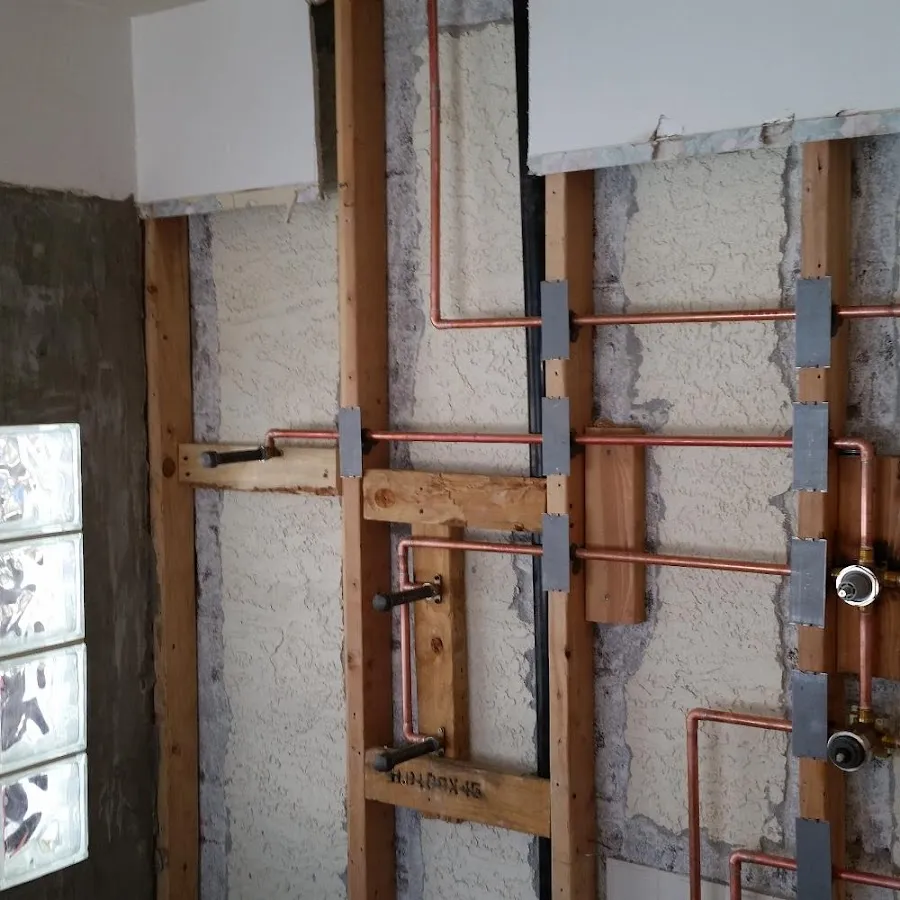 Copper pipe installation for Burst Pipe Repair in Burton