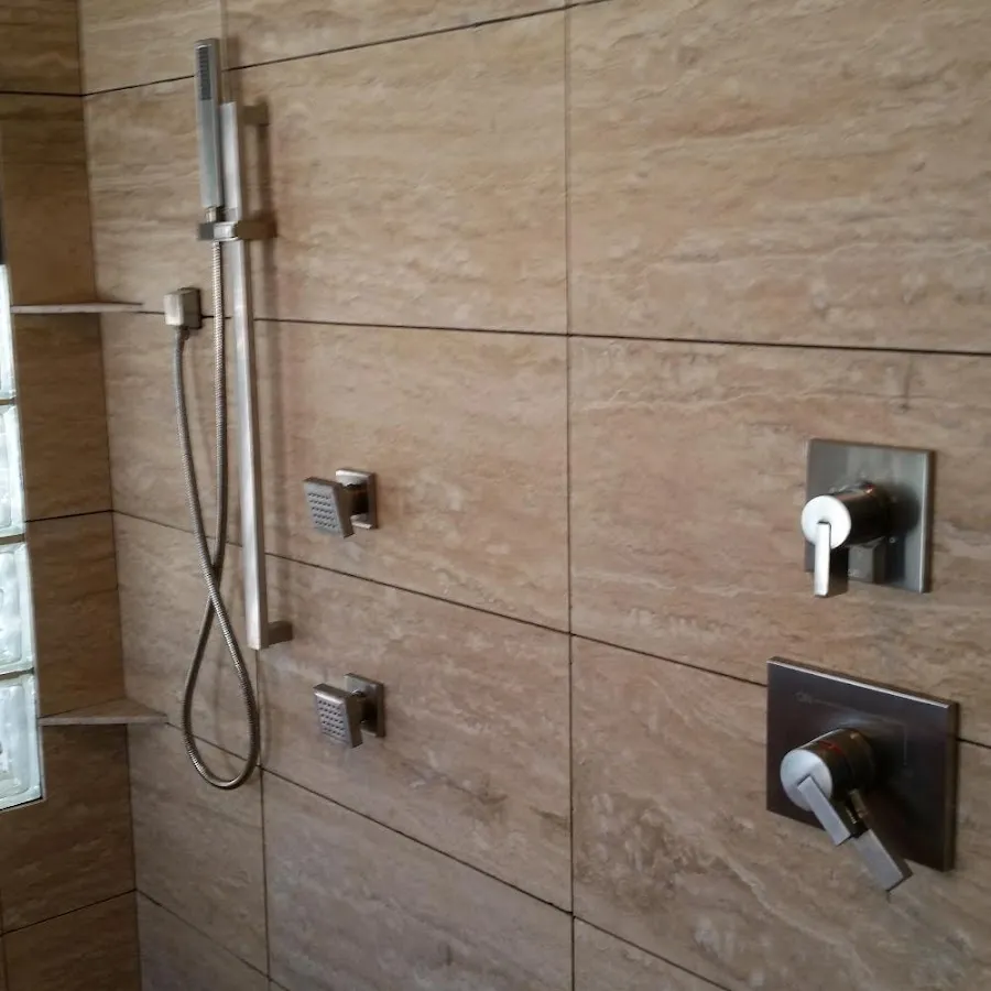 Shower fixture installation for Gas Line Repair in Burton